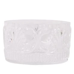 Flair Decor - Acrylic Snack Bowl Scollop Clear13x7cm