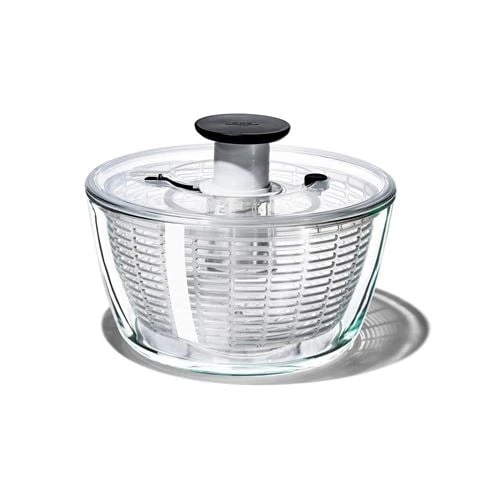 OXO - Good Grips Glass Salad Spinner 4.0lL 3 OXO - Good Grips Glass Salad Spinner 4.0lL