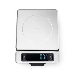 OXO - Food Scale With Pull Out Display Stainless Steel