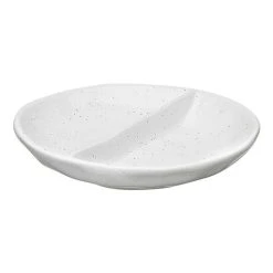 Ecology - Speckle Salt & Pepper Pinch Dish Milk 10.5cm