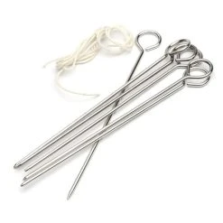 D Line - Stainless Steel Poultry Lacers Set 6pce