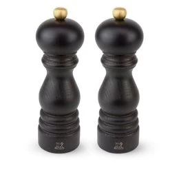 Peugeot - Paris Salt & Pepper Mill Set Chocolate 18cm 2pce