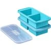 Souper Cubes - 500ml Freezing Tray Aqua Set 2pce -Bodum-shop 197726 Large