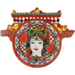 Baci Milano - Joke Sicily Red Cart Cutting Board Large