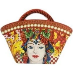 Baci Milano - Joke Sicily Red Coffa Cutting Board Large