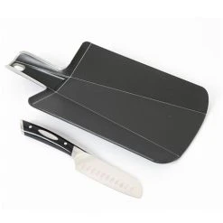 Scanpan & Joseph Joseph - Cutting Board W/Knife Combo Black 2pce