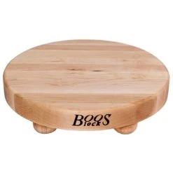 Boos - Maple Non-Reversible Round Chopping Board