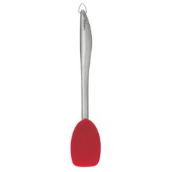 Cuisipro - Flat Spoon Silicone Small Red
