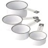 Academy Home Goods - Austen Measuring Cup Set White/Grey 4pc -Bodum-shop 579167 Large