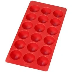 Lekue - Ice Cube Tray Round Red