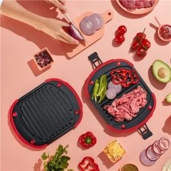 Lekue - Microwave Grill XL Red