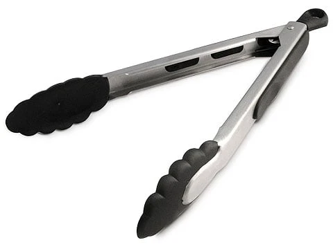 OXO - Good Grips Locking Tongs With Nylon Heads 22.5cm 3 OXO - Good Grips Locking Tongs With Nylon Heads 22.5cm